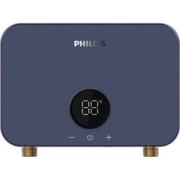 Водонагреватель Philips AWH1053/5155LA проточный 5.5 кВт темно-синий