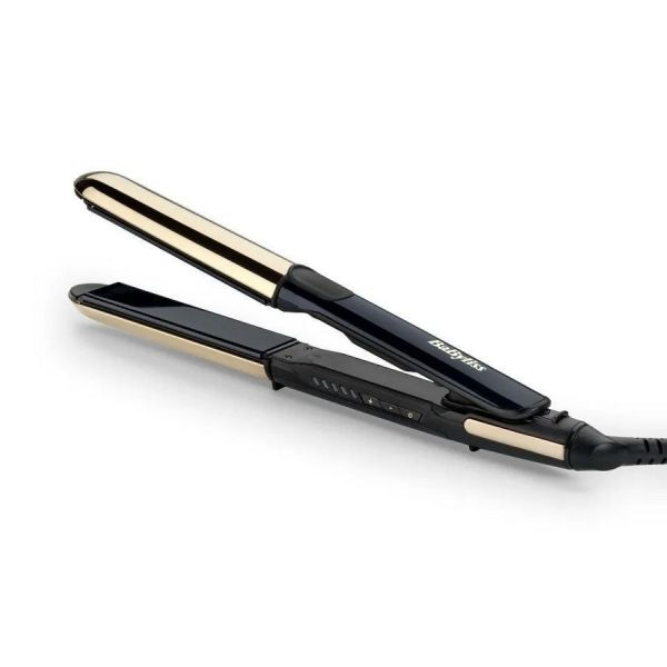 Выпрямитель для волос BaByliss Black Onyx ST484E, черный/золотистый